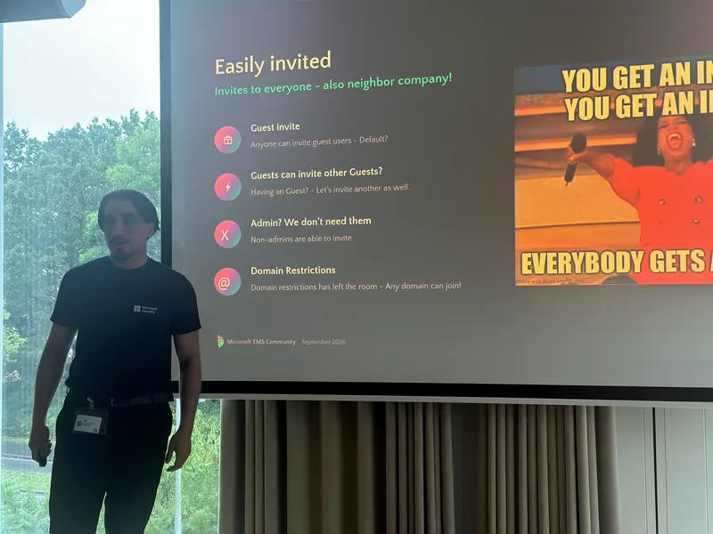 Microsoft EMS Community Summit photo 195