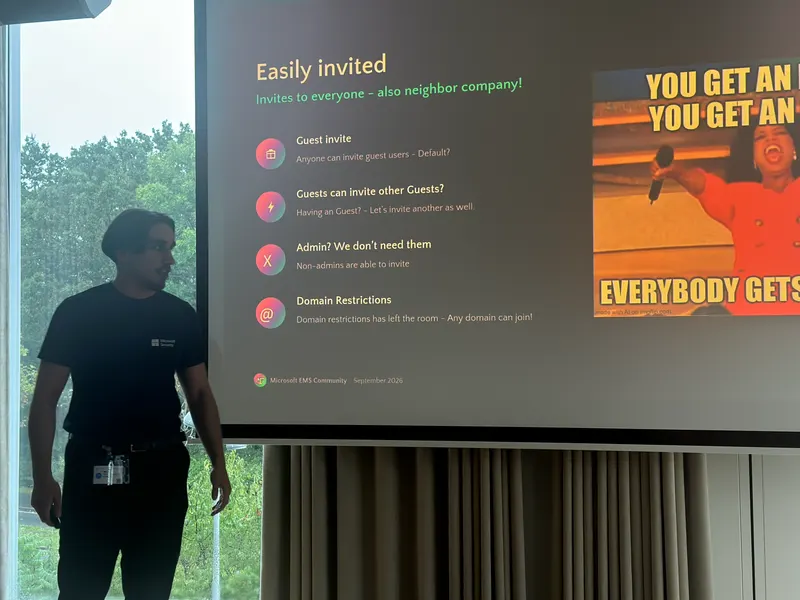 Microsoft EMS Community Summit photo 196