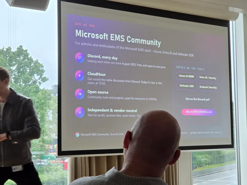 Microsoft EMS Community Summit photo 55