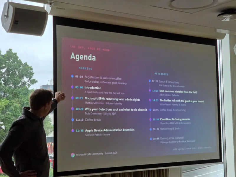 Microsoft EMS Community Summit photo 58